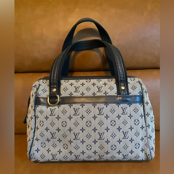 Louis Vuitton Handbags - Louis Vuitton Denim Purse - Mini Lin Josephine Bag